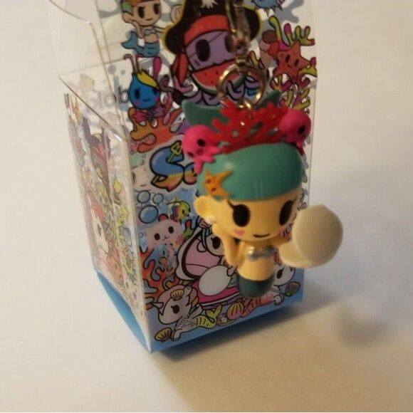 Tokidoki Sea Punk Frenzies Mini Corallina Mermaid Vinyl Figure Blind Box Charm - Picture 1 of 7